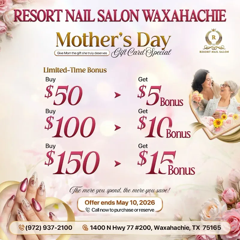 Resort Nail Salon Waxahachie — Nail salon in Waxahachie