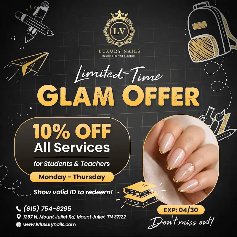 LV Luxury Nails — Nail salon in Mt. Juliet