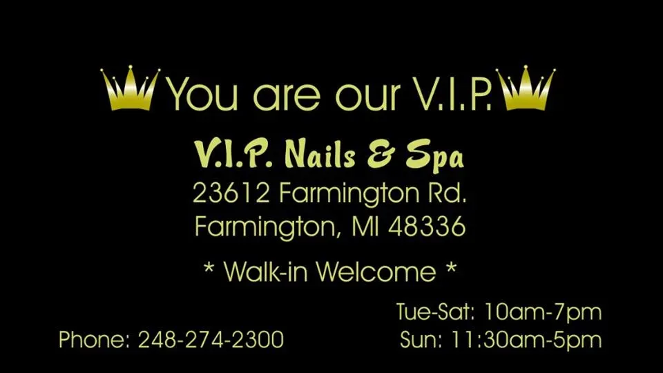 VIP Nails & Spa — Beauty salon in Farmington