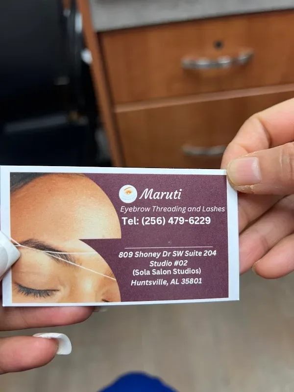 Maruti Eyebrow Threading and Lashes — Beauty salon in Huntsville