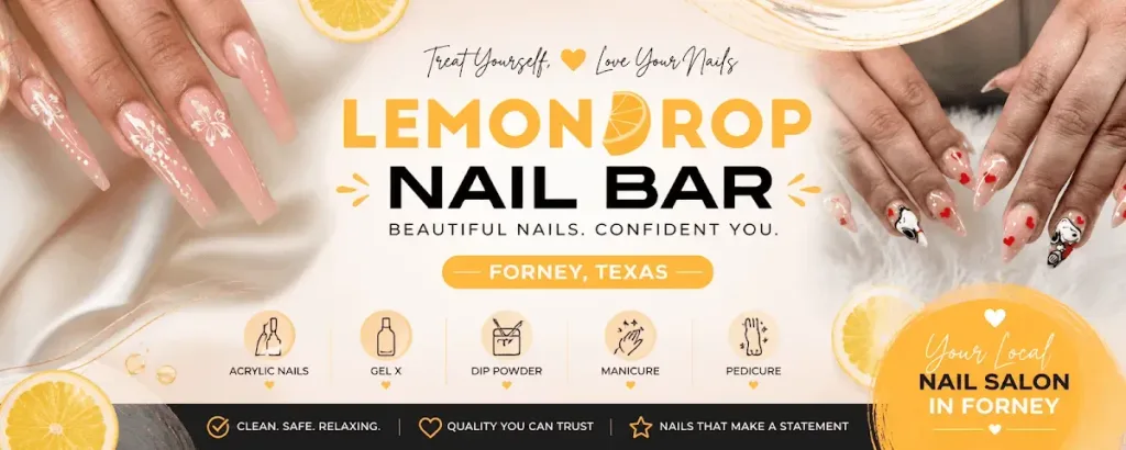 Lemon drop nail bar — Beauty salon in Forney