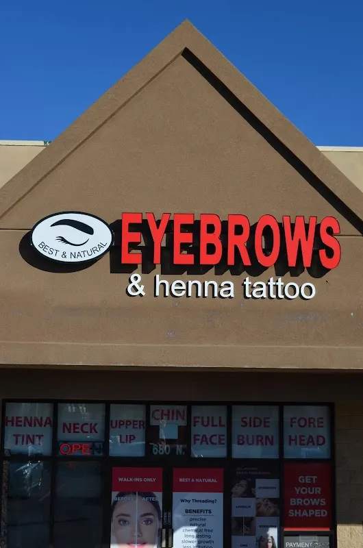 Best & Natural Eyebrow Threading & Henna Tattoo of Provo — Beauty salon in Provo