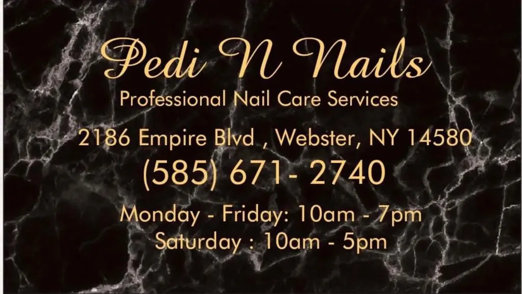 Pedi N Nails Webster — Beauty salon in Webster