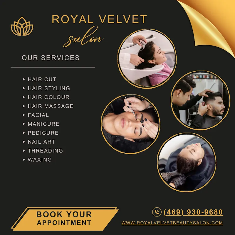 Royal Velvet Salon & Spa — Beauty salon in Irving