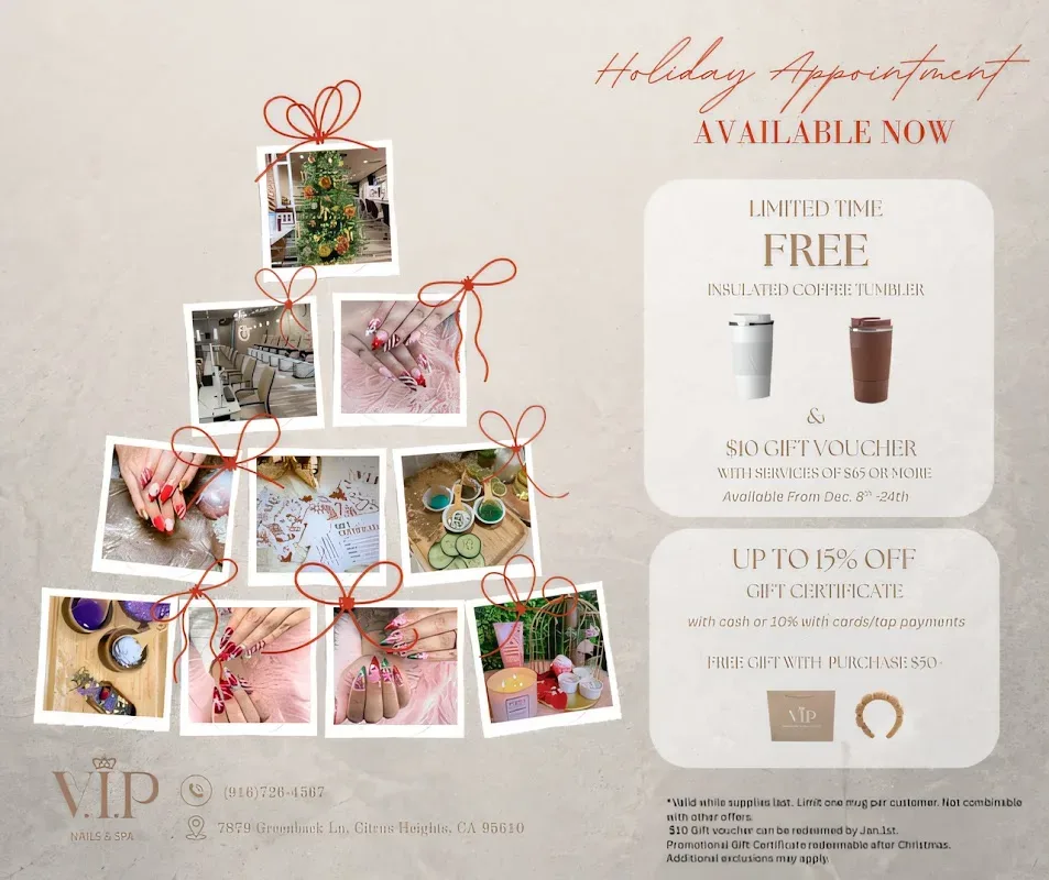 VIP Nails & Spa (Citrus Heights) — Nail salon in Citrus Heights
