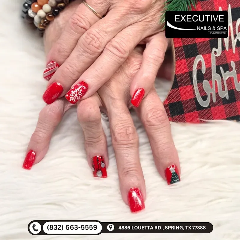 Executive Nails & Spa Louetta Spring — Nail salon in Spring