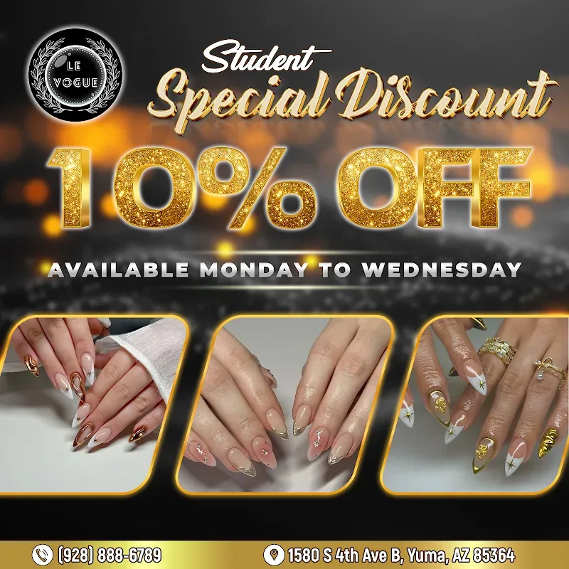 Le Vogue Nails & Spa — Nail salon in Yuma