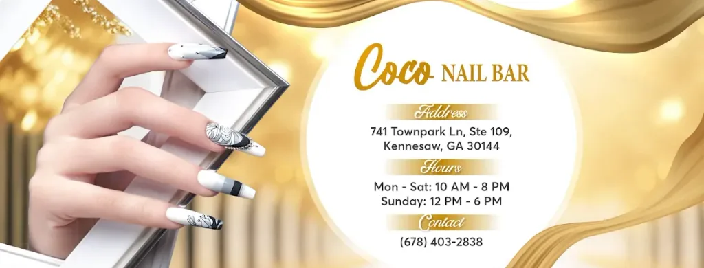 Coco Nail Bar Salon (20% OFF for students and new customers) — Nail salon in Kennesaw