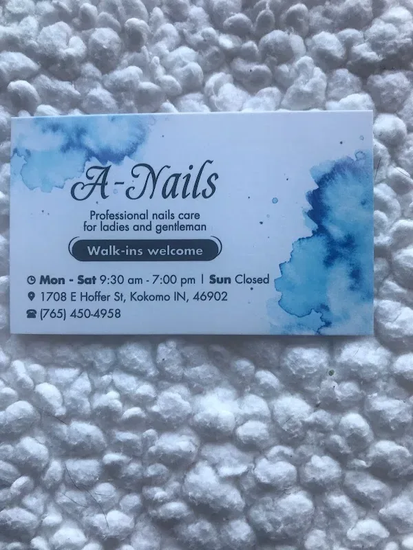 A Nails — Nail salon in Kokomo
