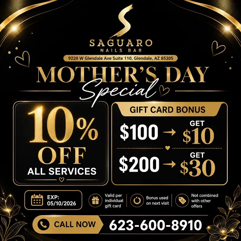 Saguaro Nails Bar — Nail salon in Glendale