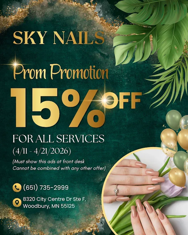 Sky Nails — Nail salon in Woodbury