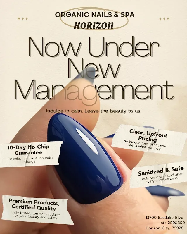 ORGANIC NAILS HORIZON — Nail salon in Horizon City
