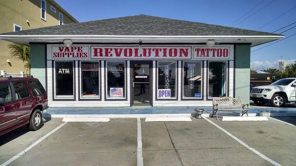 Revolution Tattoo & Body Piercing — Tattoo shop in Panama City Beach