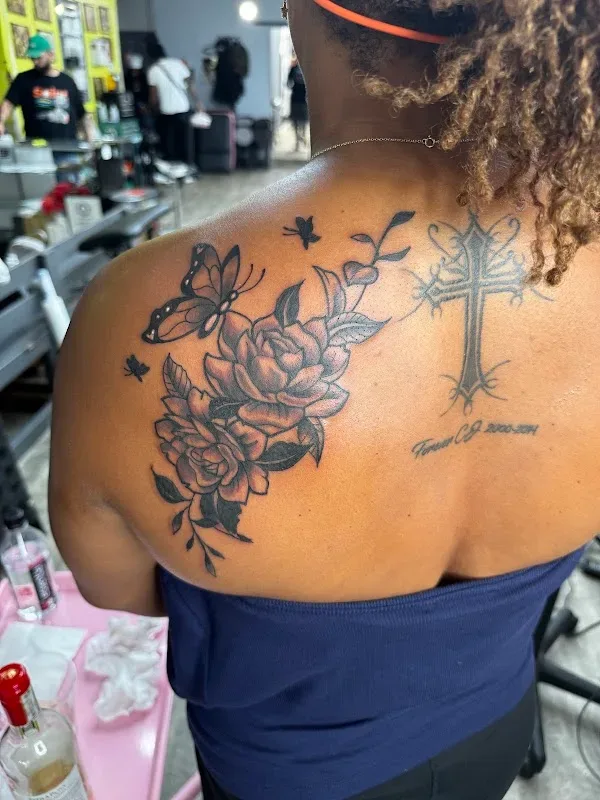 Iron Palm Tattoos & Body Piercing Atlanta — Tattoo shop in Atlanta