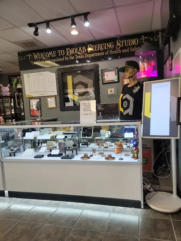 Biolab Piercing Studio — Tattoo and piercing shop in Houston