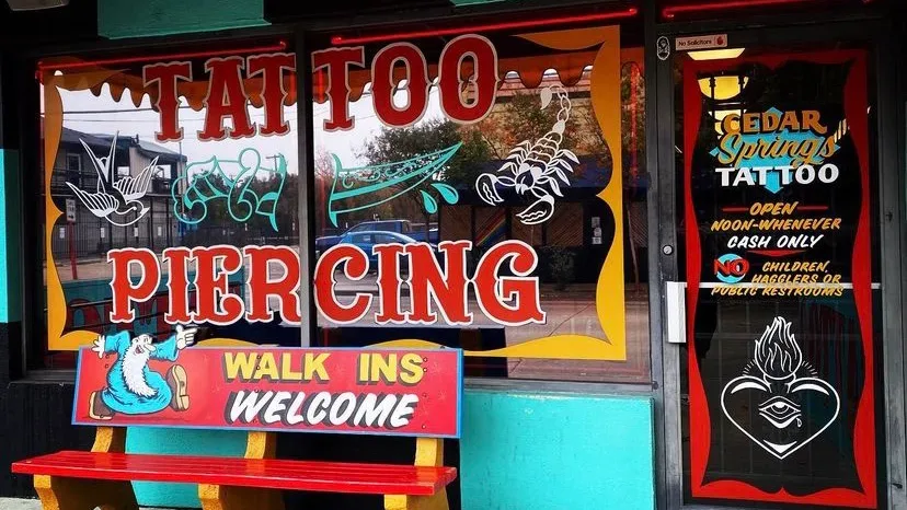 Cedar Springs Tattoo & Piercing — Tattoo shop in Dallas