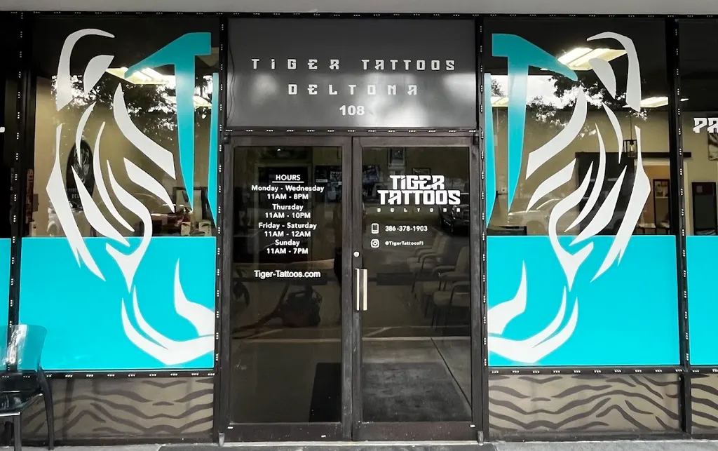 Tiger Tattoos Deltona — Tattoo and piercing shop in Deltona