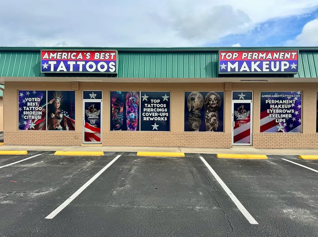 America's Best Tattoos — Tattoo and piercing shop in Crystal River