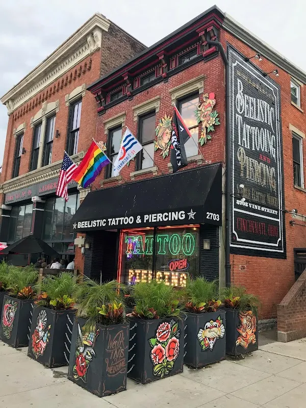 Beelistic Tattoo & Piercing — Tattoo shop in Cincinnati