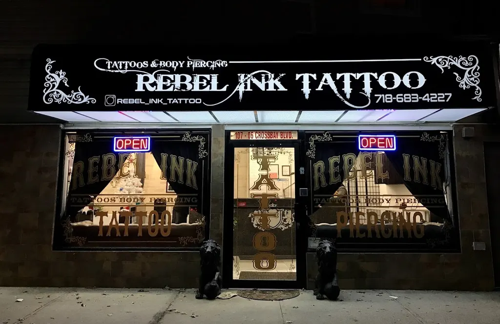 Rebel Ink Tattoo & Piercing — Tattoo and piercing shop in Ridgewood