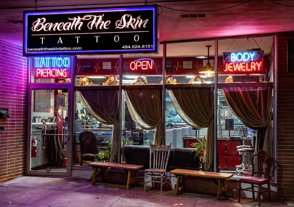 Beneath The Skin Tattoo — Tattoo shop in Pottstown