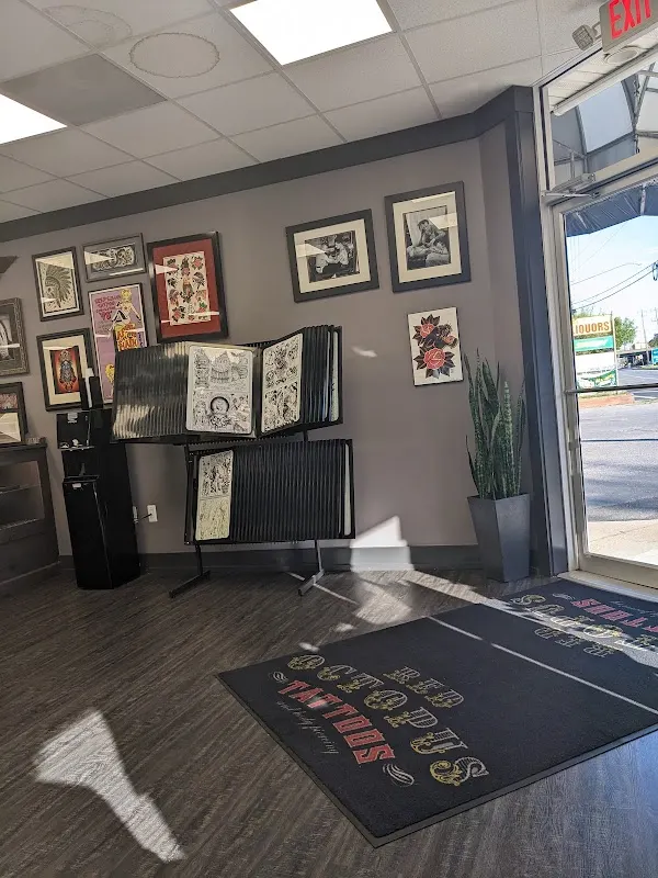 Red Octopus Tattooing — Tattoo shop in Morningside