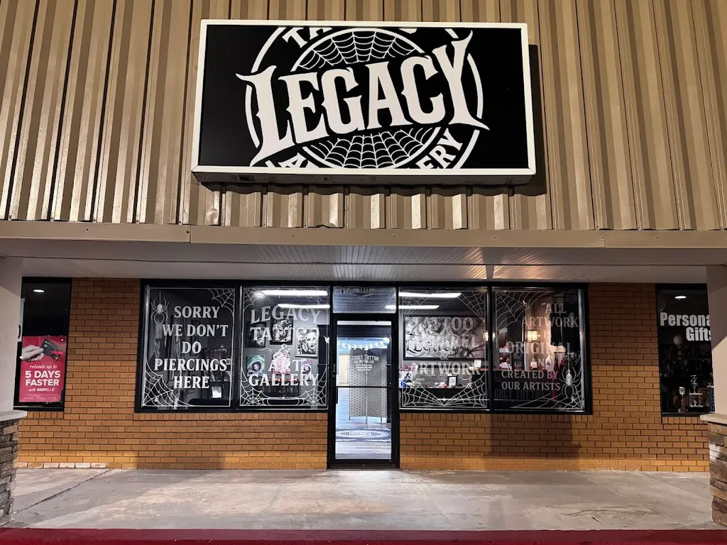 Legacy Tattoo And Art Gallery — Tattoo shop in Edgewood