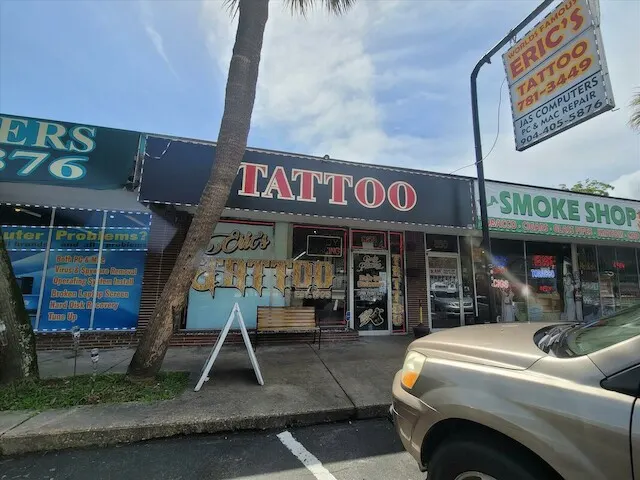 Eric's Tattoos and Body Piercing — Tattoo shop in Jacksonville