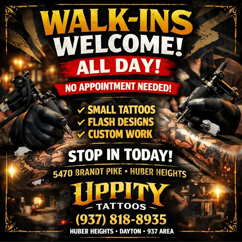 Uppity Tattoos — Tattoo and piercing shop in Dayton