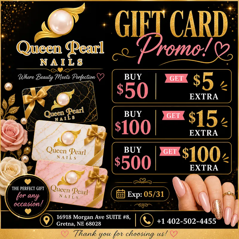 Queen Pearl Nails — Nail salon in Gretna