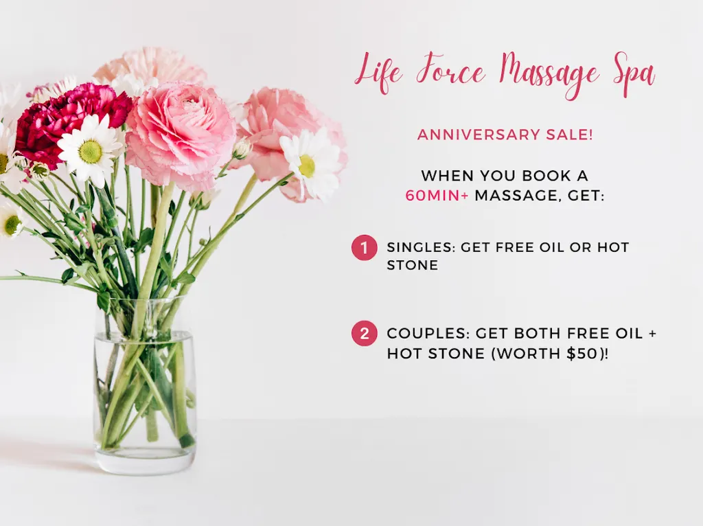 Life Force Massage — Massage spa in Dallas