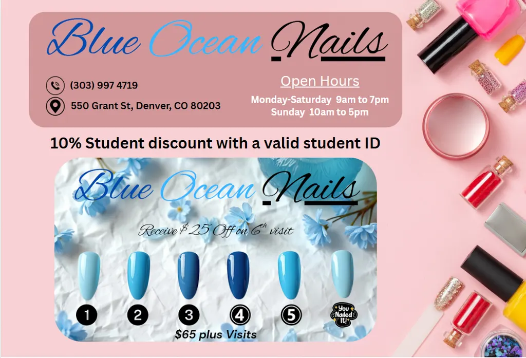 BlueOcean Nail Salon Denver CO — Nail salon in Denver
