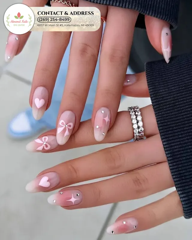 Almond Nails Spa Lounge Kalamazoo (Get a Pedicure and enjoy a Free eyebrow shaping) — Nail salon in Kalamazoo