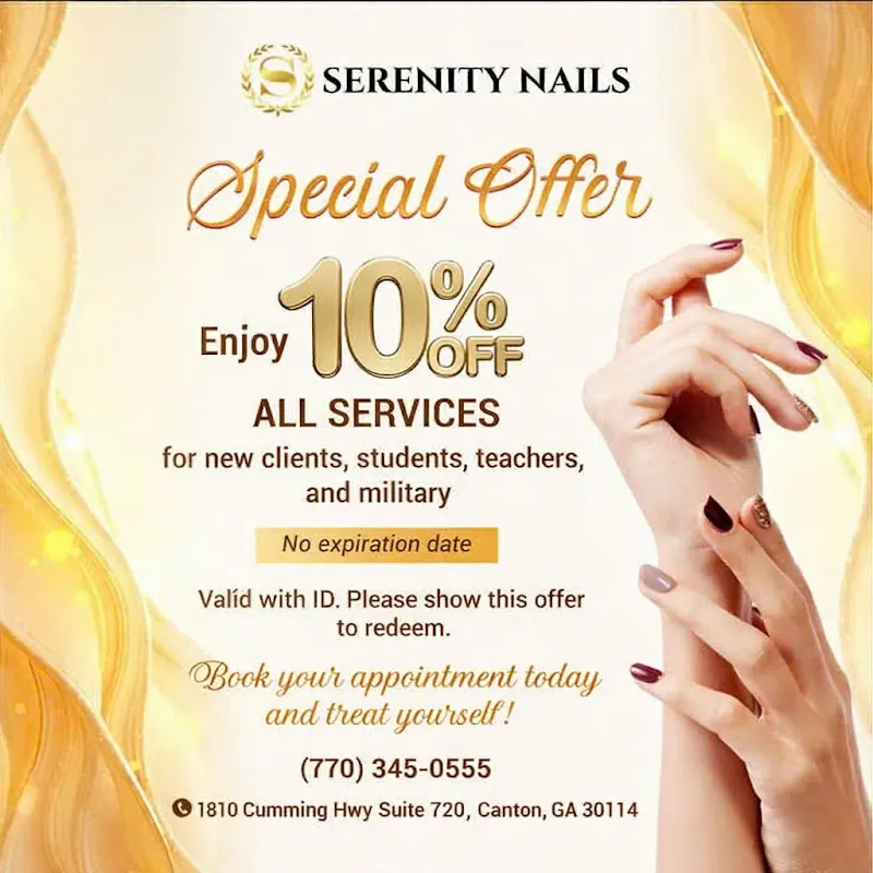 Serenity Nails — Nail salon in Canton