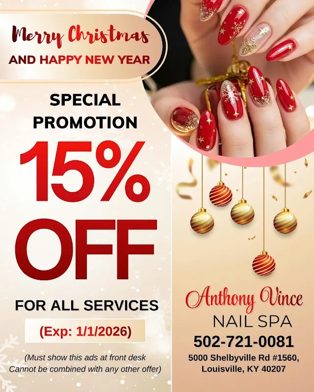 Anthony Vince Nail Spa — Nail salon in Louisville