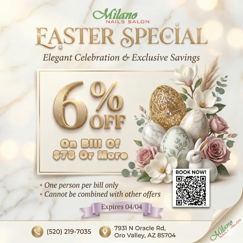 Milano Nails Salon — Nail salon in Oro Valley