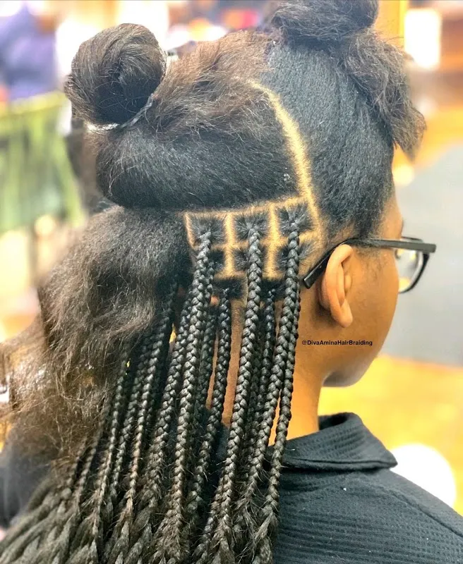 Diva Amina Hair Braiding — Hair salon in Newark