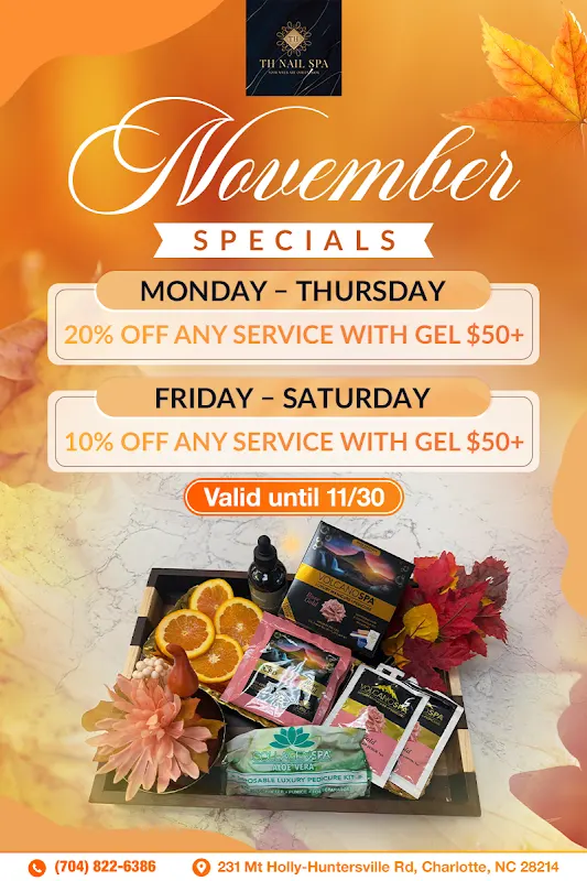 T H Nail Spa — Nail salon in Charlotte