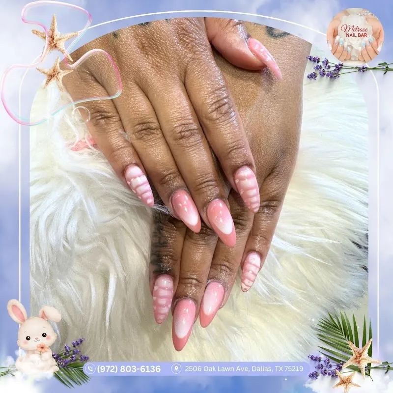 Melrose Nail Bar (Get $10 off on your Birthday and 10% off for new customer) — Nail salon in Dallas