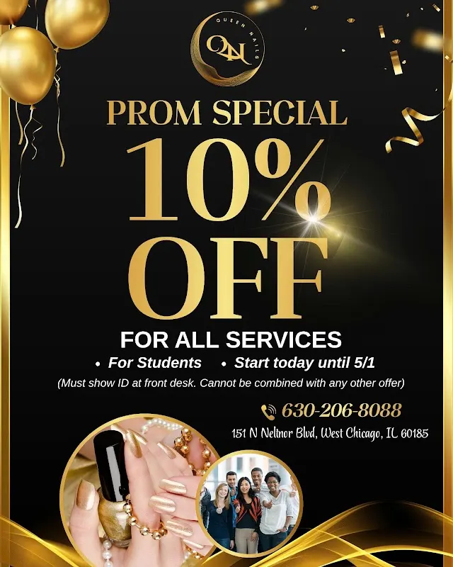 Queen Nails — Nail salon in West Chicago