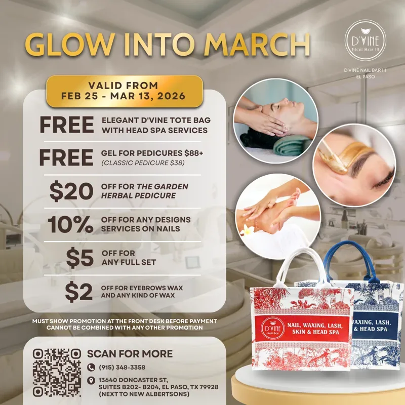 DVINE NAILS & HEAD SPA EASTLAKE — Nail salon in El Paso