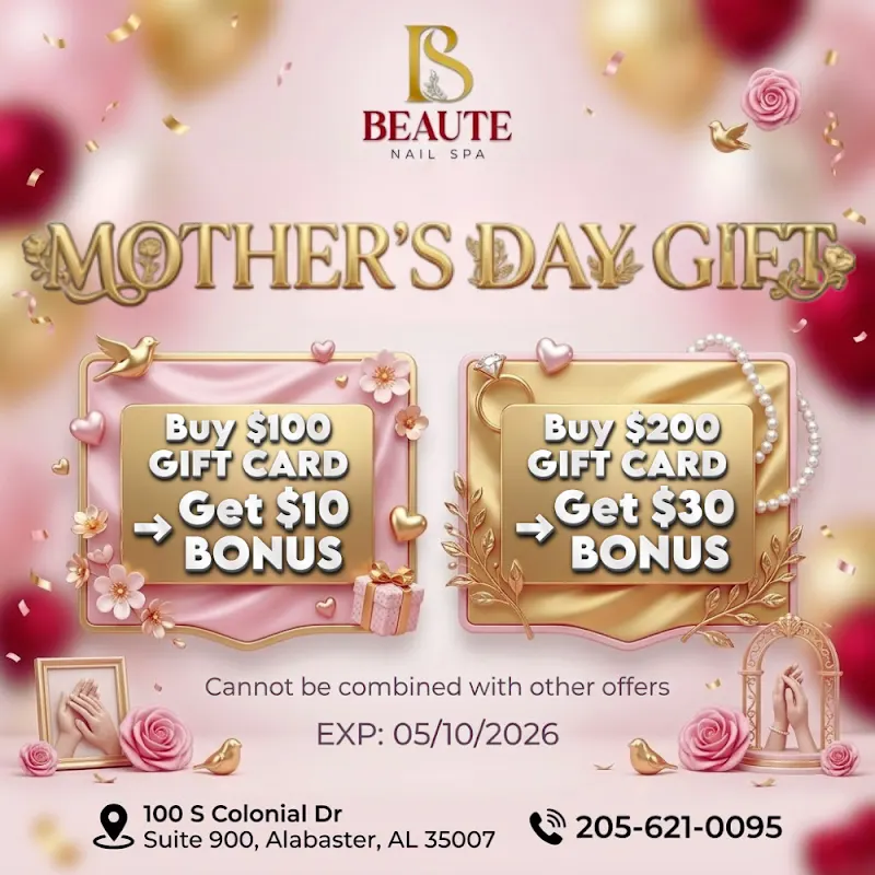 Beaute Nail Spa Alabaster LLC — Nail salon in Alabaster