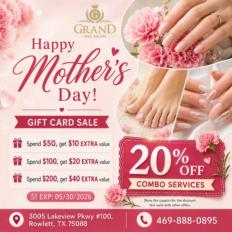 Grand Nail Salon — Nail salon in Rowlett
