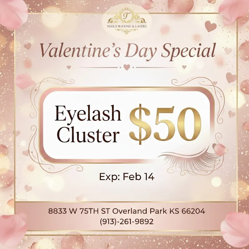 T-Nails Waxing and Lashes — Nail salon in Overland Park