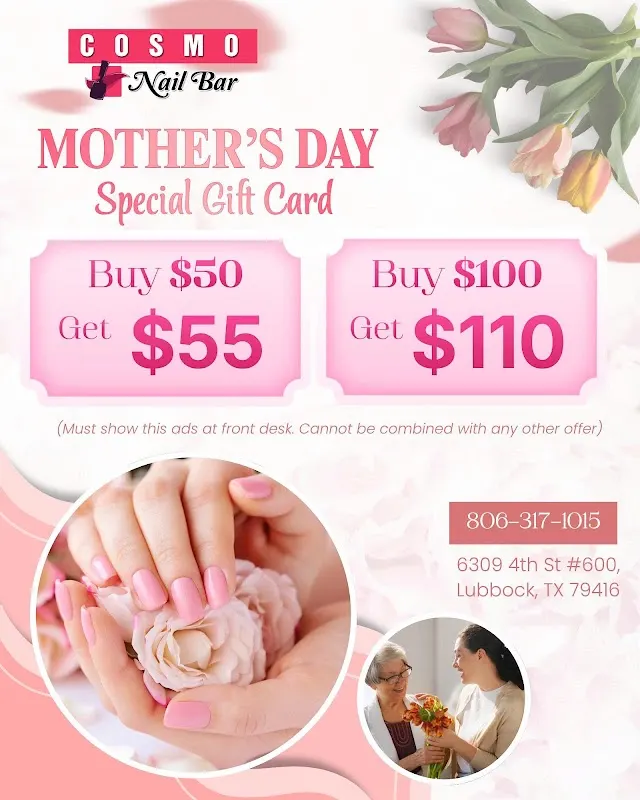 Cosmo Nail Bar — Nail salon in Lubbock