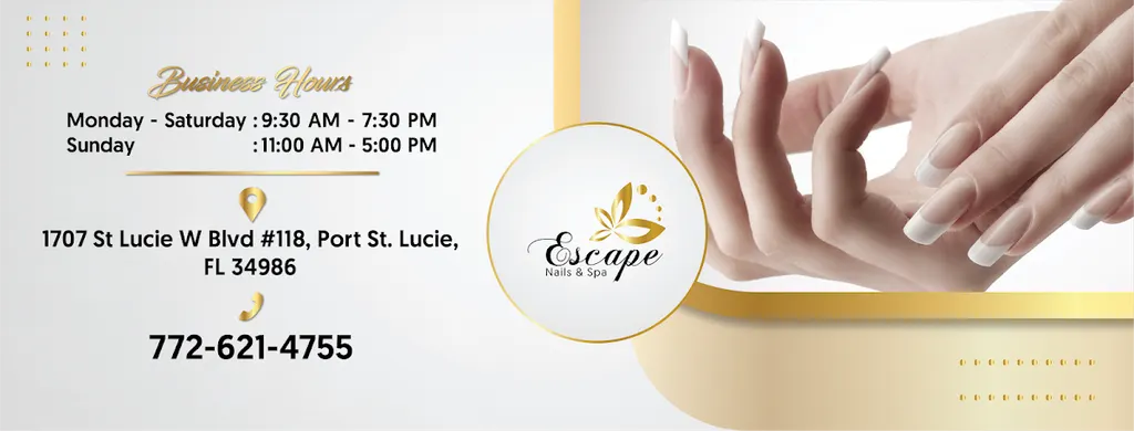 Escape Nails & Spa — Nail salon in Port St. Lucie