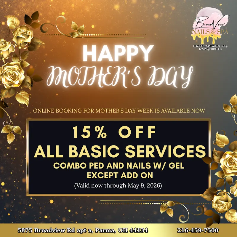 Broadview Nail Spa — Nail salon in Parma