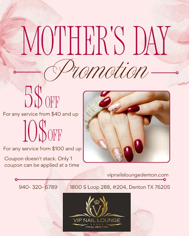 VIP Nail Lounge Denton — Nail salon in Denton