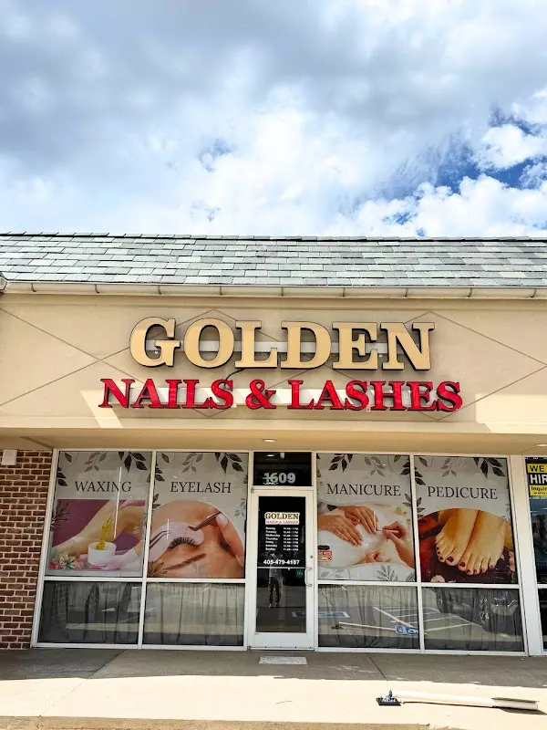 Golden Nails & Lashes — Nail salon in Edmond
