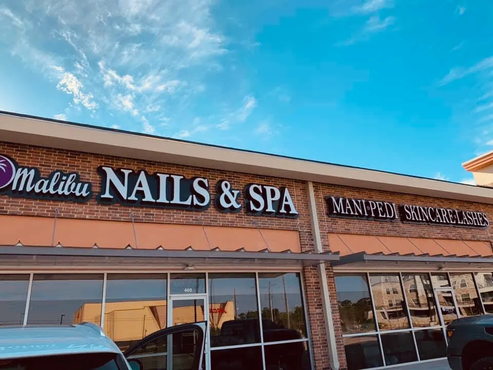 Malibu Nails and Spa Marcel Center - Nail Salon Conroe TX — Nail salon in Conroe